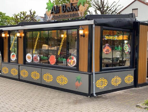 container restaurant