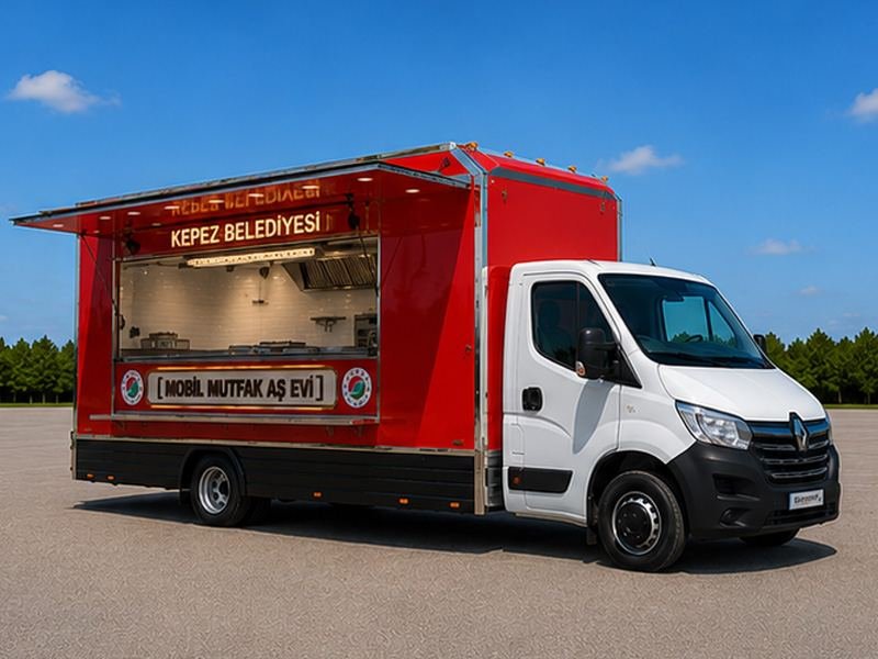 Kepez Belediyesi, mobile kitchen truck