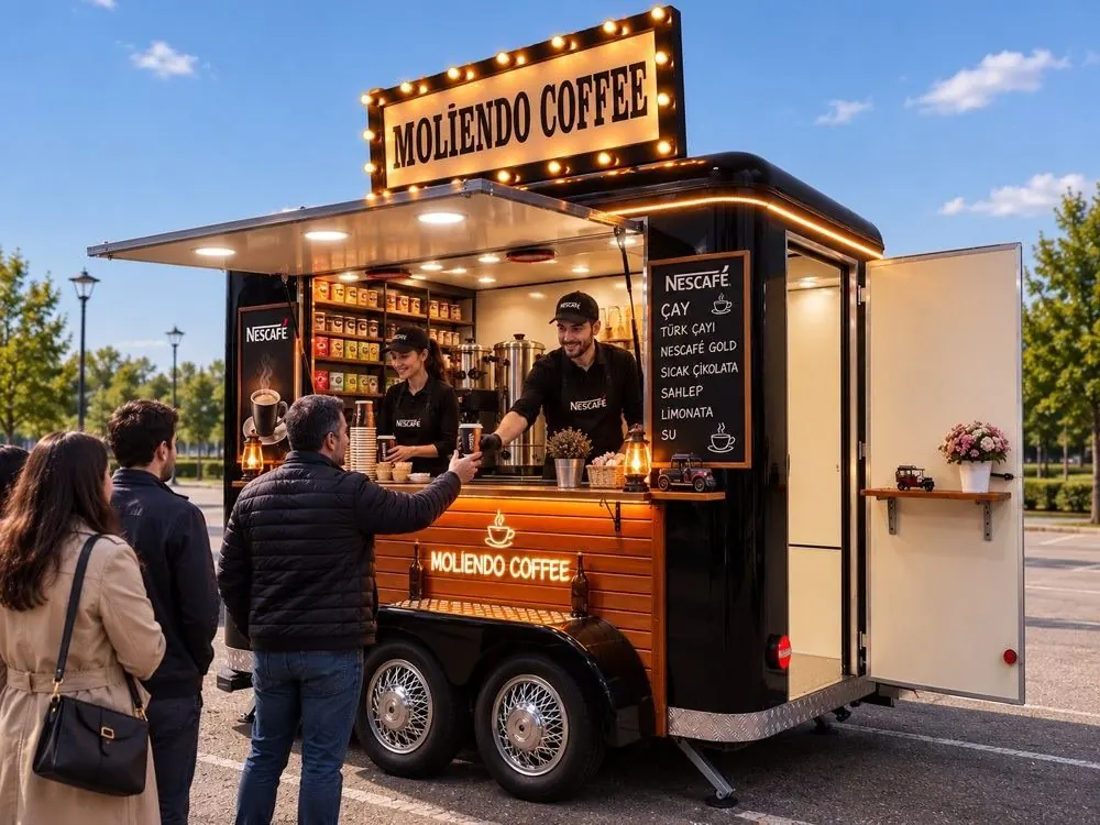 Moliendo Coffee, coffee trailer