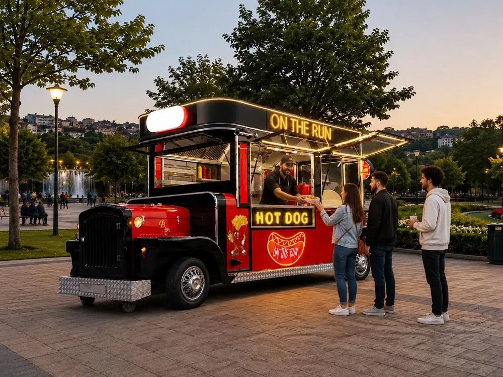 On the Run, vintage food truck