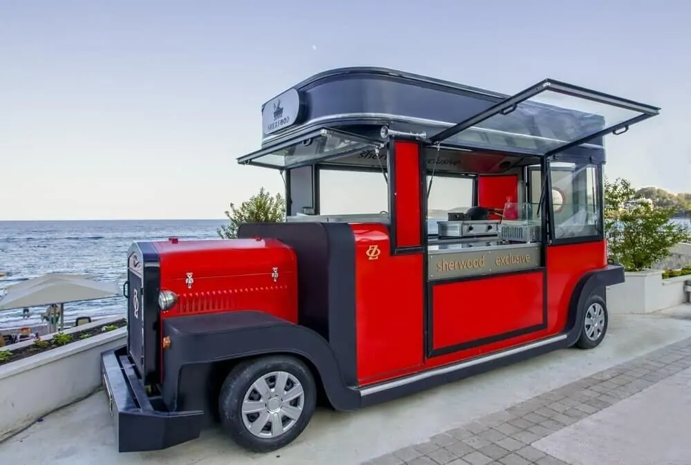 Sherwood, seafront food truck