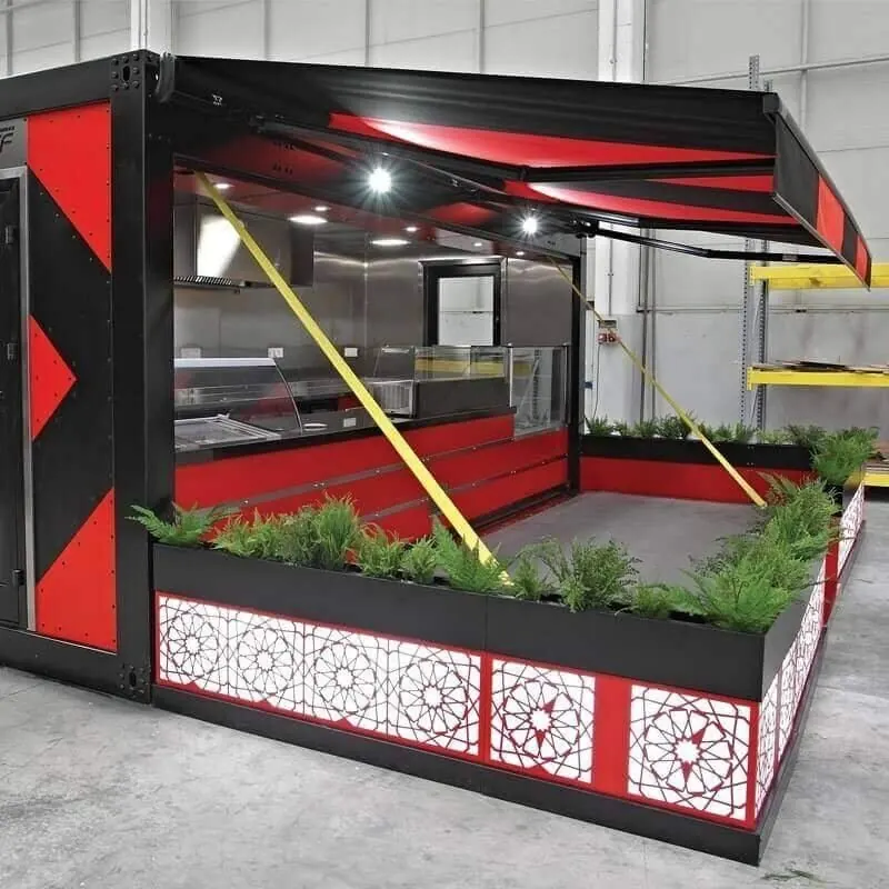 Container opened