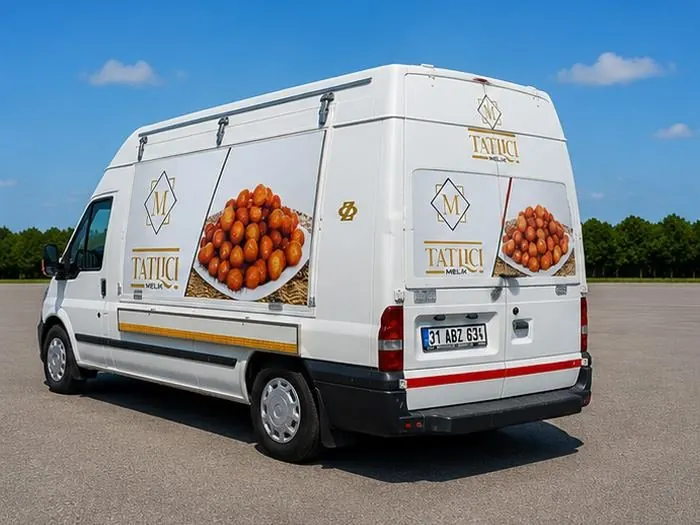 Tatlıcı Melik van, rear view