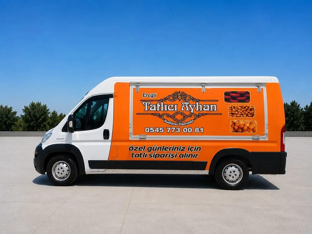 Tatlıcı Ayhan van from the side